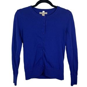 Banana Republic Royal Blue Cardigan Size Small